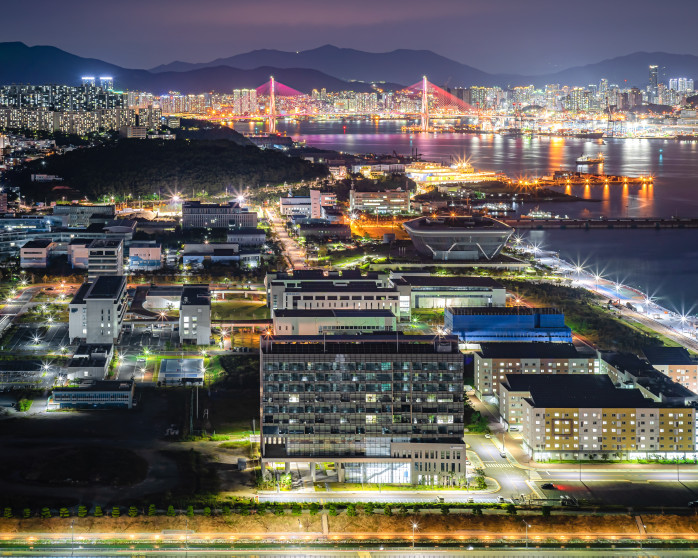 [사진] 동삼혁신도시의 매직아워
